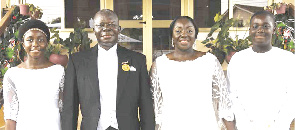 Otumfuo Osei TuTu ll and his lovely&nbsp;family