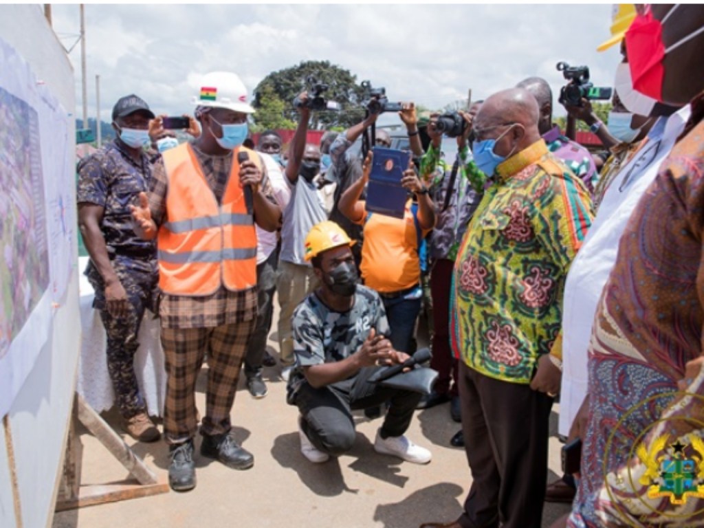 President Akufo-Addo Inspects €4 Million Atibie Hospital&nbsp;Project