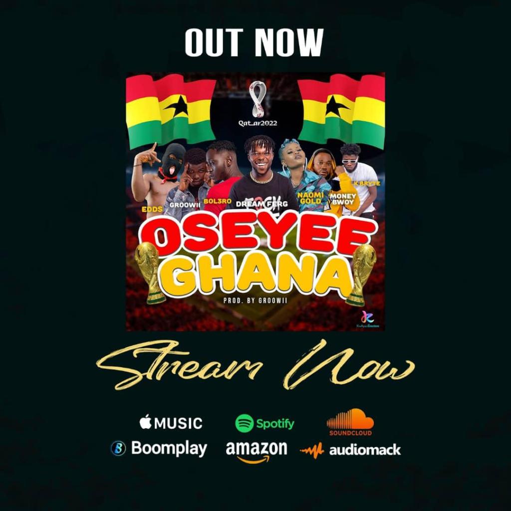 Ghanaian Musicians composed Song for Black stars Ahead of The 2022 World Cup -"Oseyee&nbsp;Ghana".