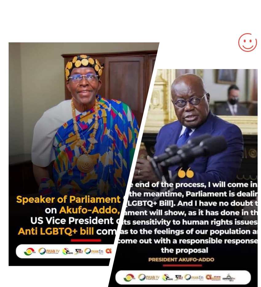 LGBTQ+ WAR : Speaker Of Parliament Fires Prez. Nana Addo On LGBTQ+&nbsp;Comment.