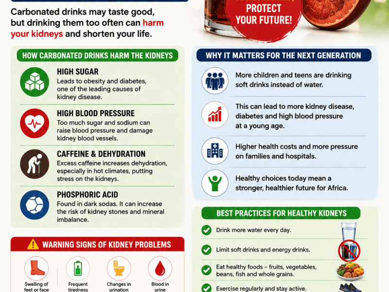 Carbonated Beverages and Kidney Disease in&nbsp;Africa.