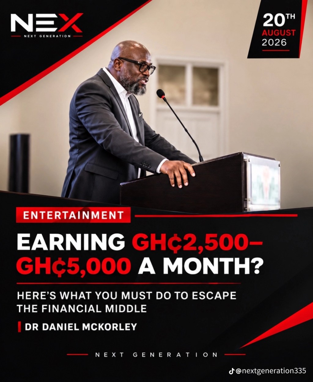 Earning GH₵2,500–GH₵5,000 a Month? Here’s What You Must Do to Escape the Financial&nbsp;Middle